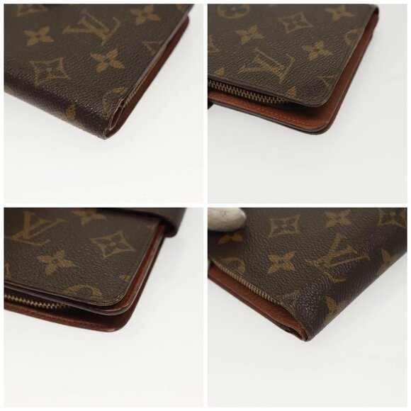 LOUIS VUITTON Monogram Porto Papie Zip Wallet M61207 LV Auth 130795 - Picture 14 of 16